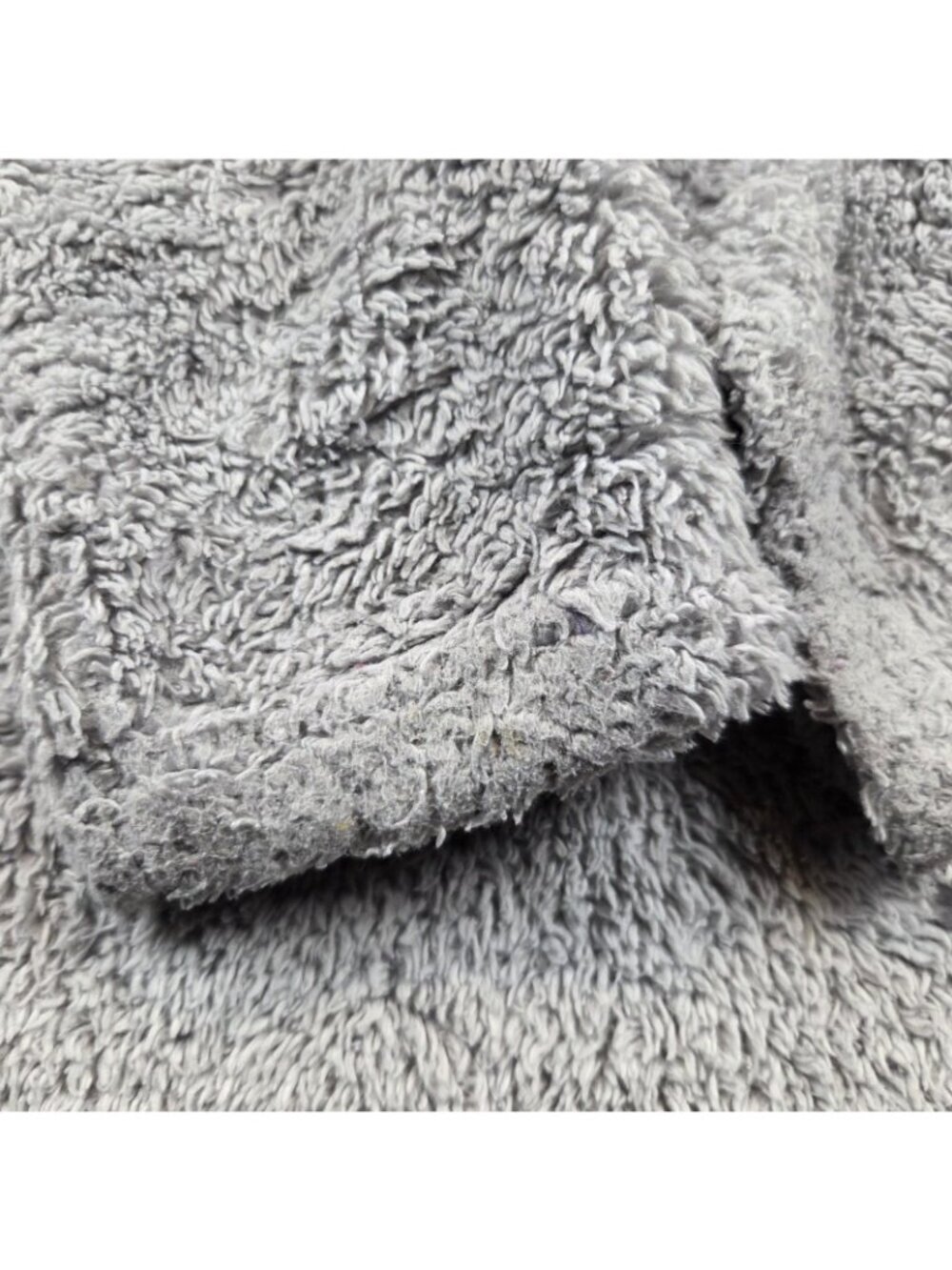 Patagonia Jacket Womens Large Gray Los Gatos Quarter Zip Sherpa Fleece - Picture 6 of 11